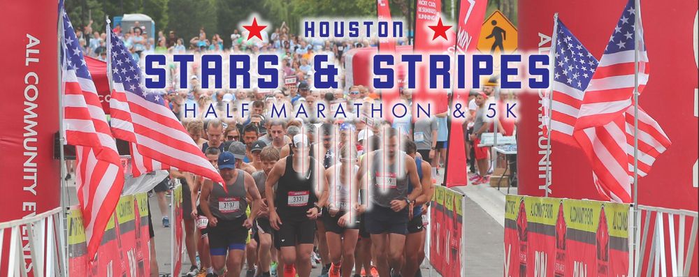 Houston Stars and Stripes Half Marathon, 5K & Kids' K