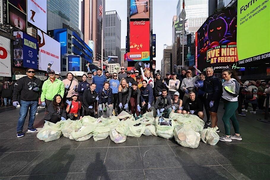 2024 United Airlines NYC Half Plogging Event