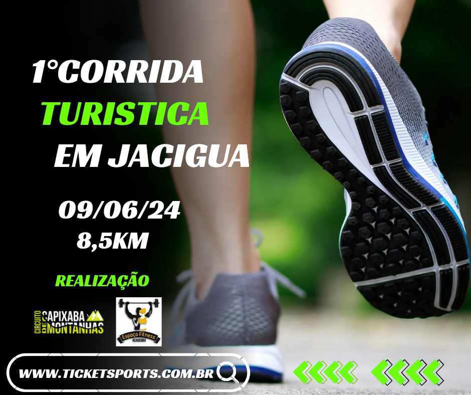 1ª CORRIDA TURISTICA EM JACIGUA VARGEM ALTA - ES
