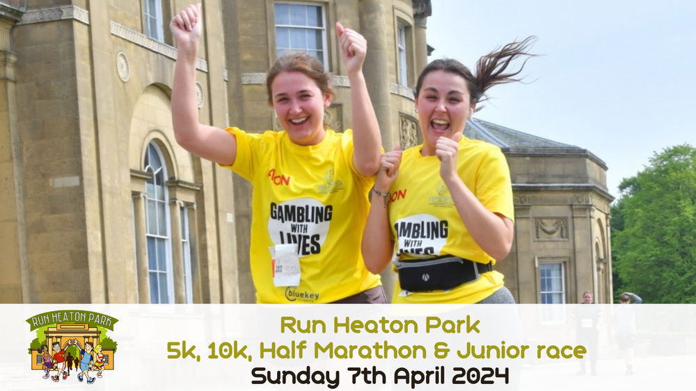 Run Heaton Park 5k, 10k, Half Marathon & Junior Race April 2024