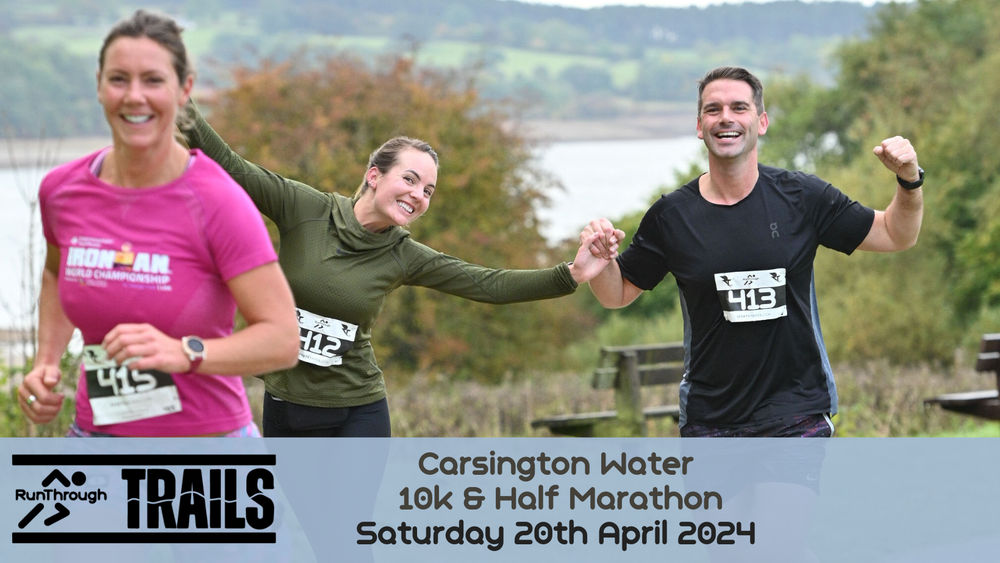 CARSINGTON WATER HALF MARATHON & 10K - APRIL 2024