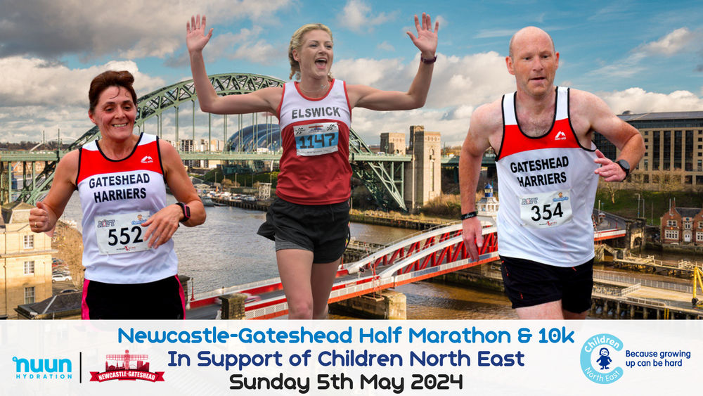 Newcastle-Gateshead Half Marathon & 10k Presented By Nuun