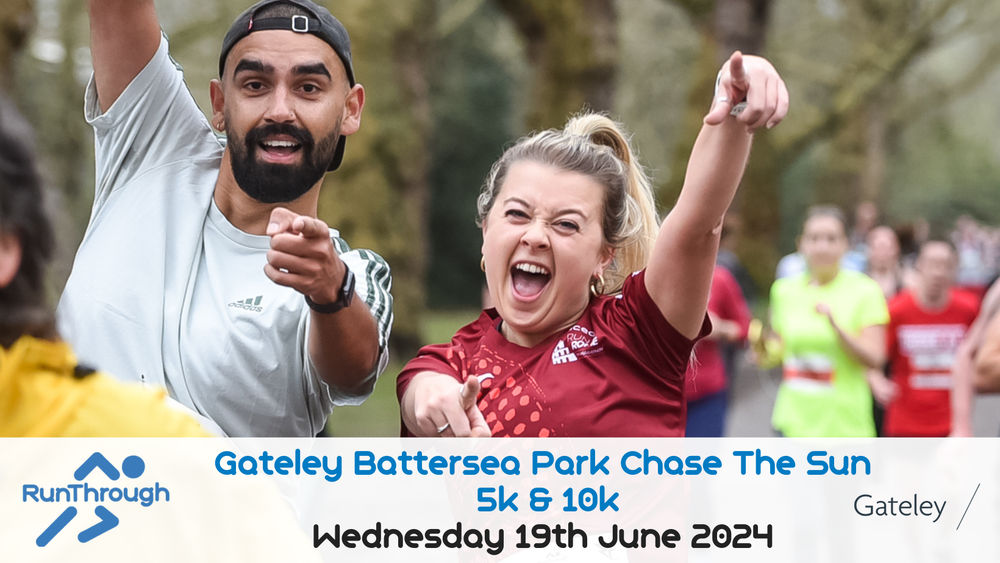 Gateley CHASE THE SUN BATTERSEA PARK 5K & 10K JUNE 2024