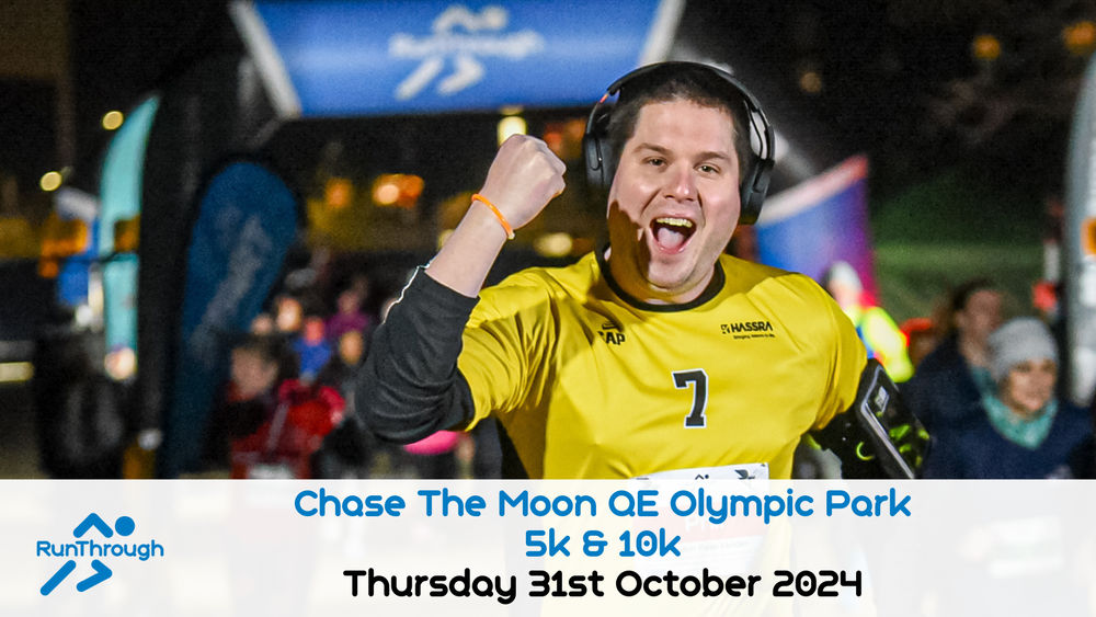 CHASE THE MOON QE OLYMPIC PARK 5k & 10k OCTOBER 2024