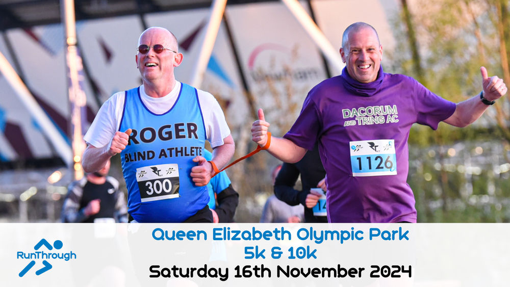 QE OLYMPIC PARK 5K & 10K NOVEMBER 2024