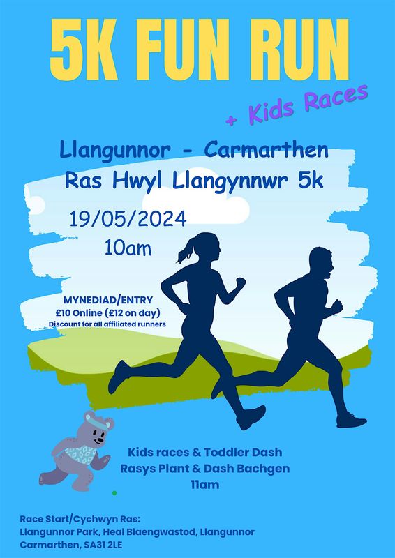 Llangunnor 5k Fun Run & Kids Races