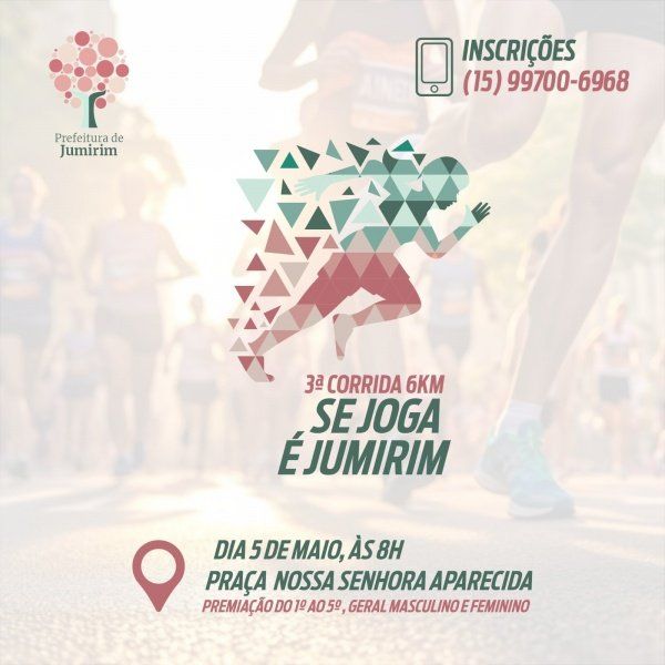 3º CORRIDA 6KM SE JOGA