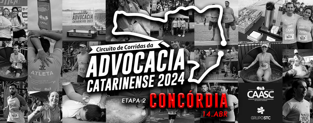 CIRCUITO DE CORRIDAS DA ADVOCACIA CATARINENSE 2024 | etapa 2 | LETS GO SICOOB CONCÓRDIA