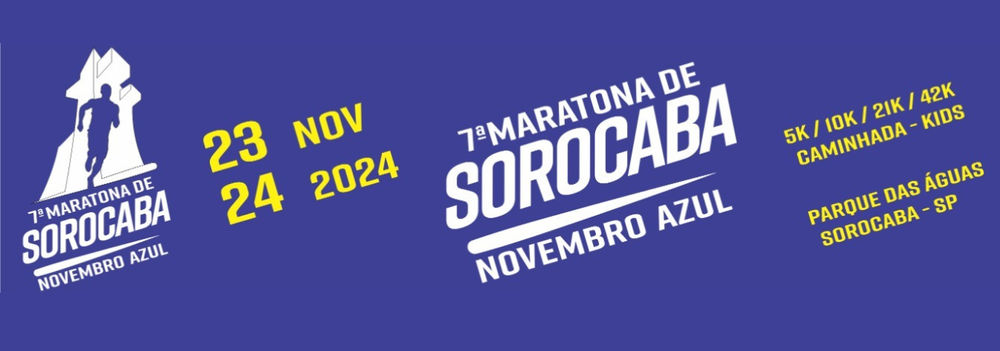 7 MARATONA SOROCABA NOVEMBRO AZUL