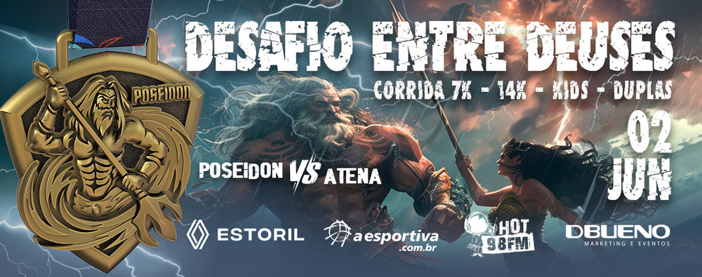 CORRIDA POSEIDON 7K, 14K E KIDS - 2024