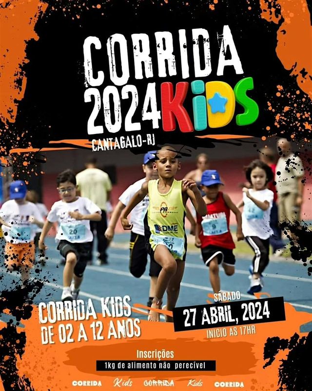 1ª Corrida Kids em Cantagalo