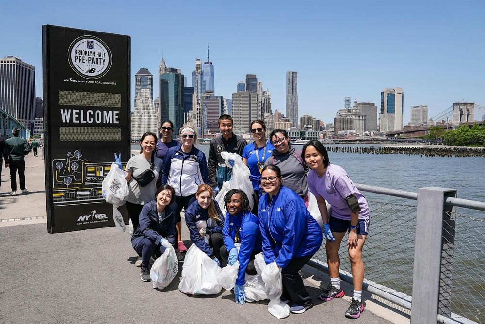 2024 RBC Brooklyn Half Plogging Event