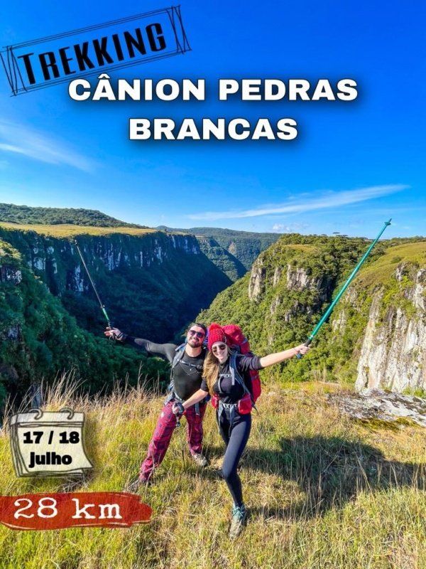 Trekking Cânion Pedras Brancas