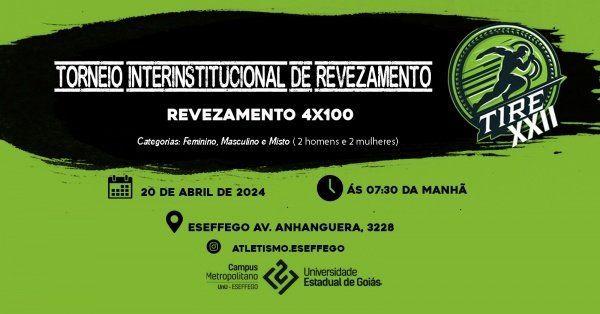XXII Torneio Interinstitucional de Revezamento (TIRE)
