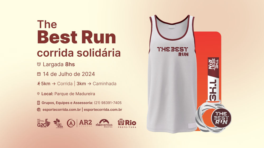 THE BEST RUN 5k SOLIDÁRIA