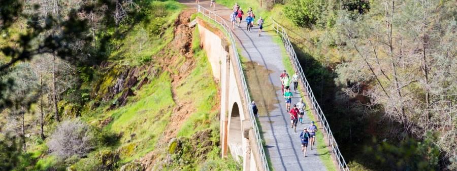 No Hands Trail Run