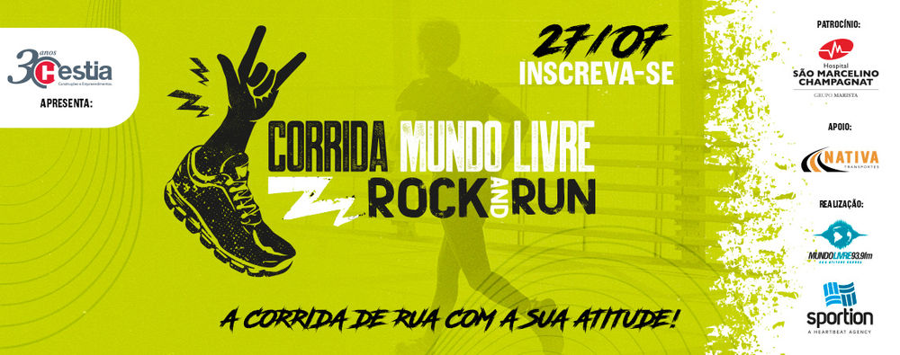 CORRIDA MUNDO LIVRE ROCK AND RUN