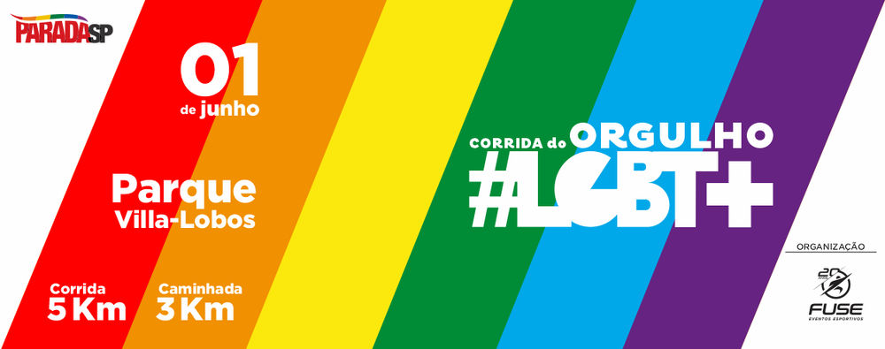 CORRIDA DO ORGULHO LGBT+