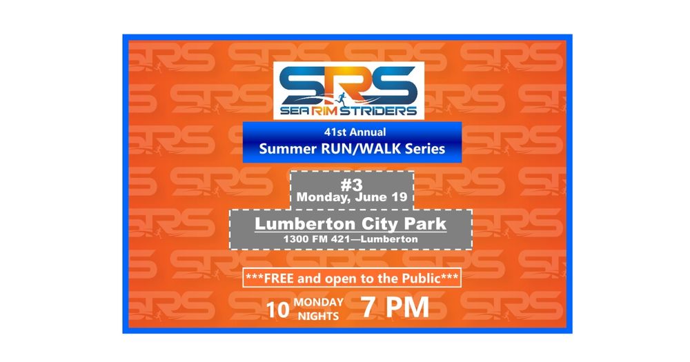 SEA RIM STRIDERS Free Summer Run/Walk Series #1