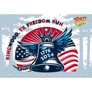 Kingwood Texas 4th of July FREEDOM RUN!!