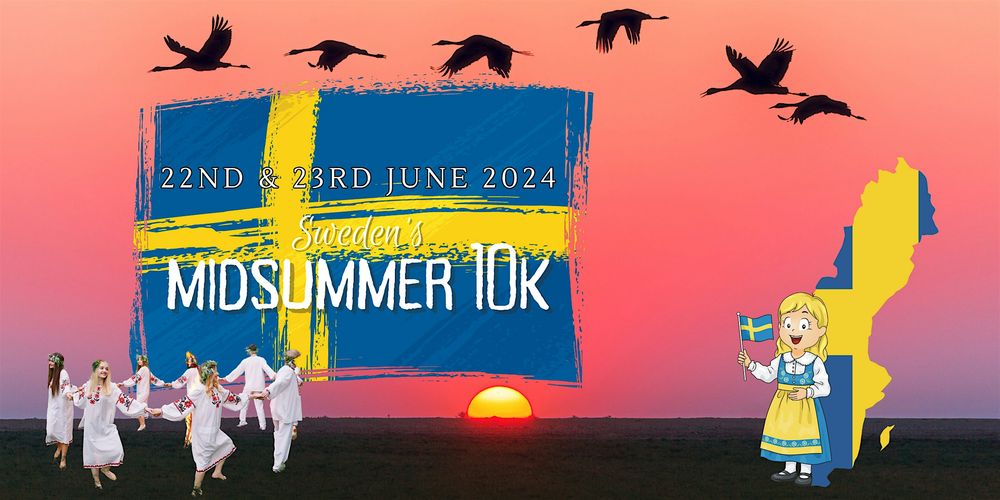 Sweden's Midsummer 10k Virtual Race