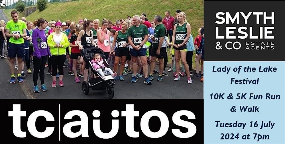 Lady of the Lake Festival 5k & 10k Road Race & Fun Run / Walk