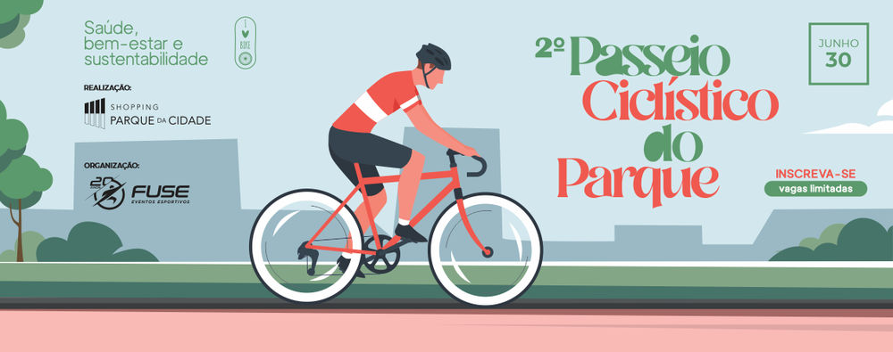 2º PASSEIO CICLÍSTICO DO SHOPPING PARQUE DA CIDADE
