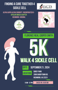 Florence Neal Cooper Smith Sickle Cell 5K