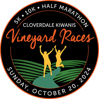 Cloverdale Vineyard Races: Half, 10K, and 5K Run IN the vineyards!
