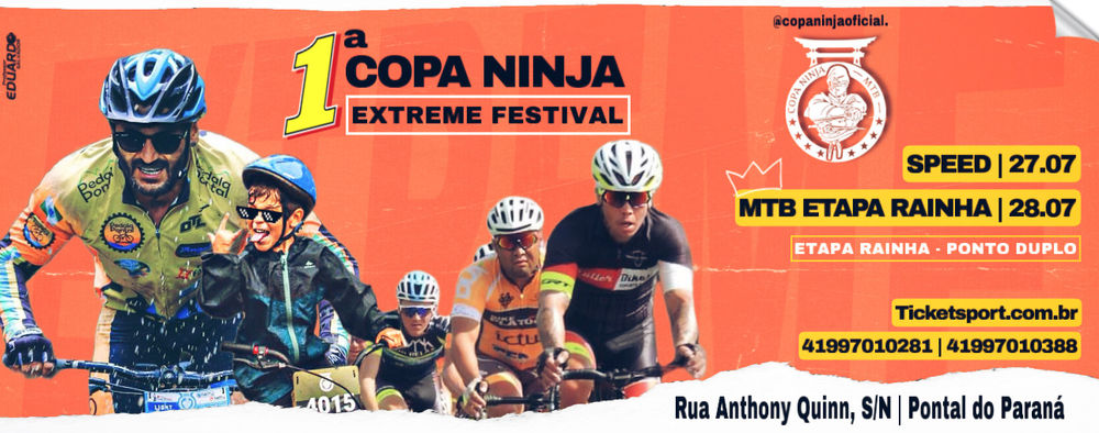 4º ETAPA DA COPA NINJA DE MTB 2024 RAINHA e speed avulsa um dia antes