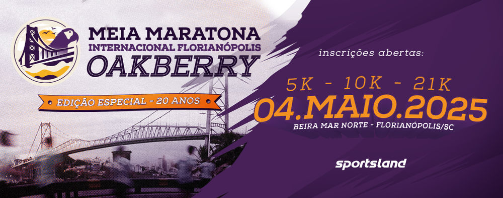 Meia Maratona Internacional de Florianópolis Oakberry 2025