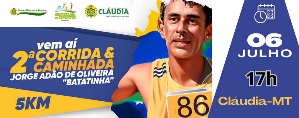 Segunda CORRIDA E CAMINHADA JORGE ADÃO DE OLIVEIRA 'BATATINHA'