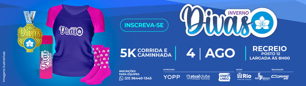 CIRCUITO DIVAS RUN - ETAPA INVERNO - RIO DE JANEIRO