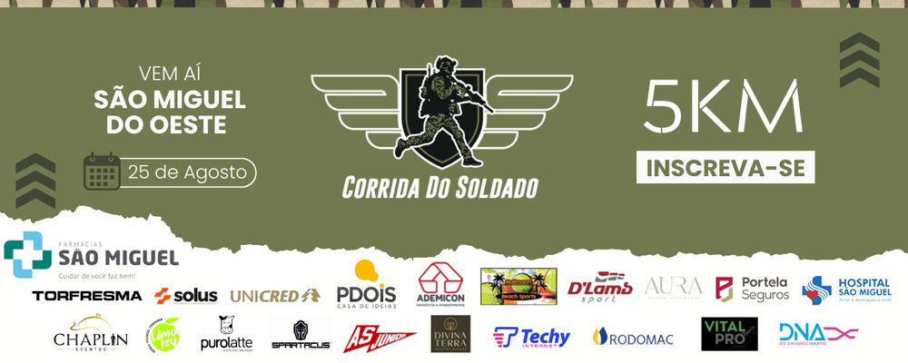 2ª CORRIDA DO SOLDADO - ASSOCIAÇÃO FILANTRÓPICA APOIADORES DO 11º BATALHÃO DE POLÍCIA MILITAR