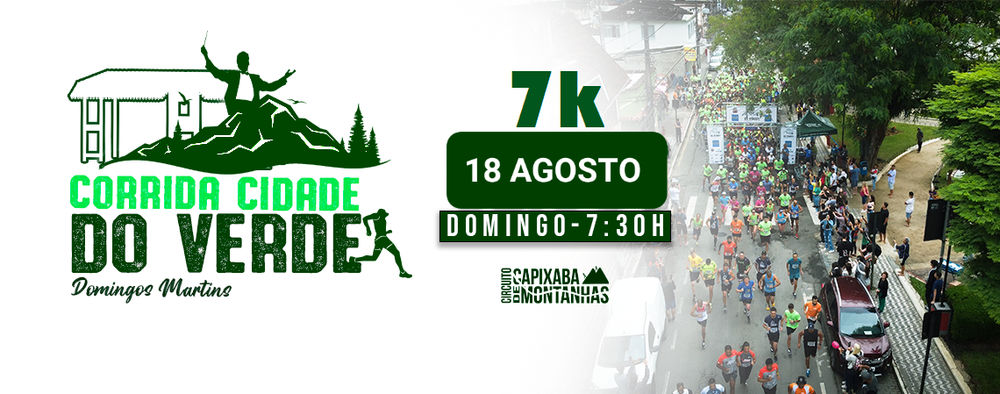 CORRIDA CIDADE DO VERDE DE DOMINGOS MARTINS