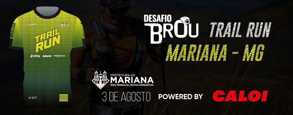 DESAFIO BROU DE TRAIL RUN - MARIANA - MG - 2024