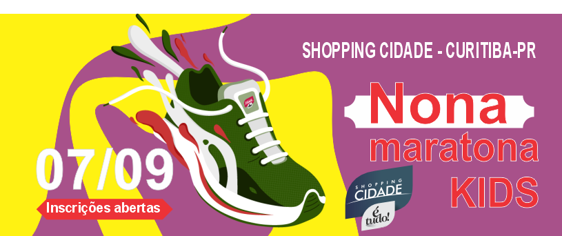 NONA MARATONINHA KIDS SHOPPING CIDADE