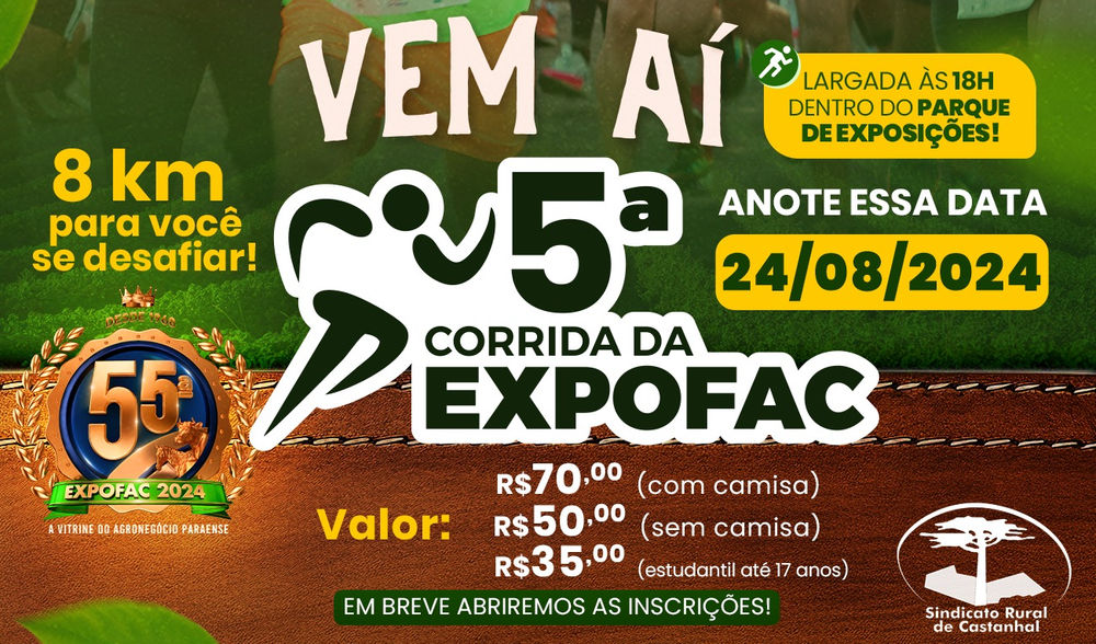 5ª CORRIDA DA EXPOFAC