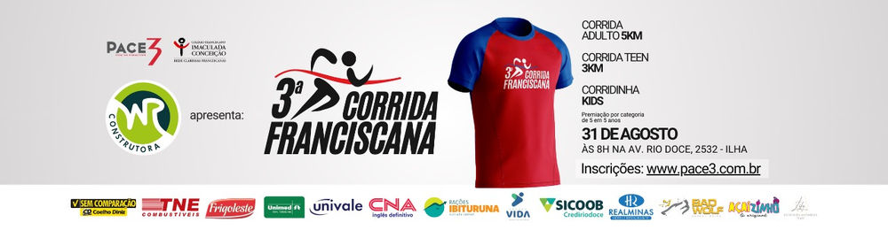 3ª CORRIDA FRANCISCANA