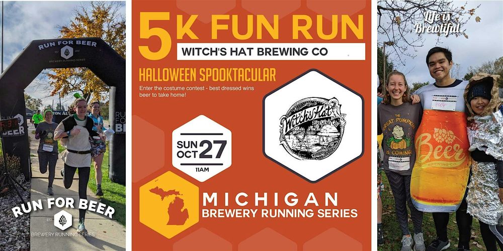 5k Beer Run x Halloween Spooktacular | 2024 Michigan Brewery Running Series