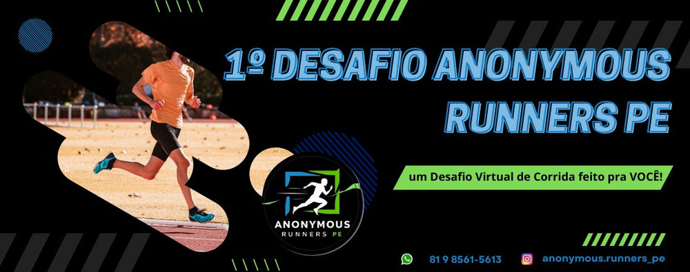 1º DESAFIO ANONYMOUS RUNNERS PE