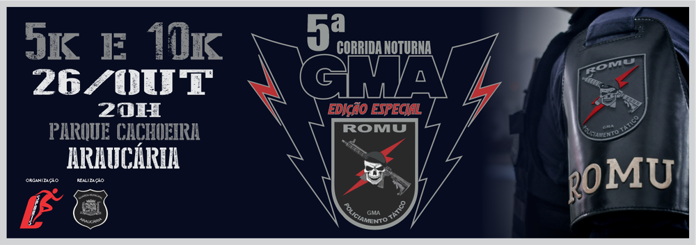 5ª Corrida Noturna da GMA - EDIÇÃO ESPECIAL ROMU