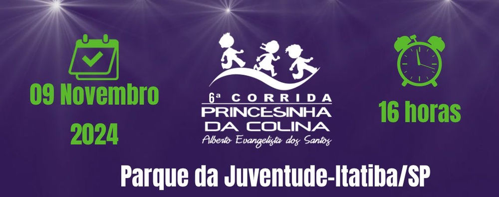 Corrida Kids Princesinha da Colina