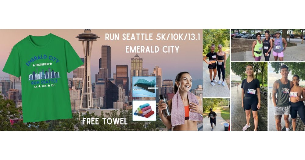 Run SEATTLE "Emerald City" 5K/10K/13.1 Race