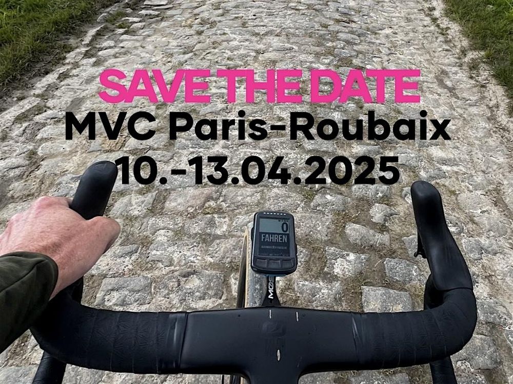 SAVE THE DATE MVC PARIS-ROUBAIX 2025