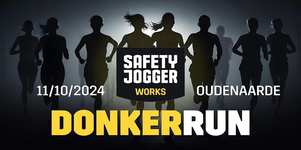 Safety Jogger Donkerrun 2024 by Kiwanis Universus Oudenaarde