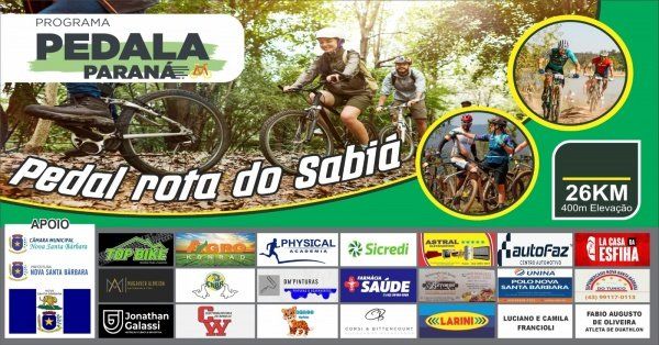 Programa Pedala Paraná - Pedal Rota do Sabiá
