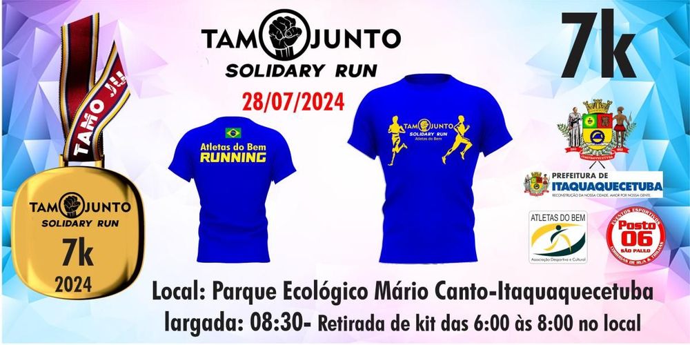 TAMO JUNTO - SOLIDARY RUN ITAQUÁ 7KM