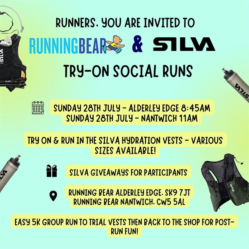 Nantwich Running Bear x Silva Social Run