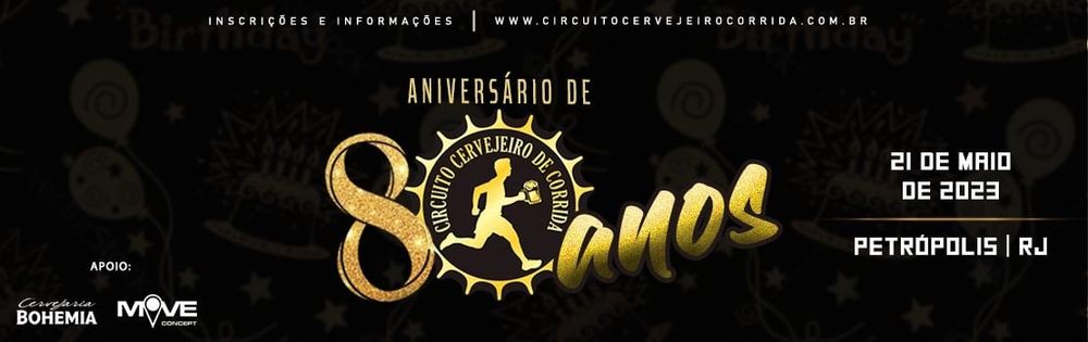 Circuito Cervejeiro De Corrida - 8 Anos